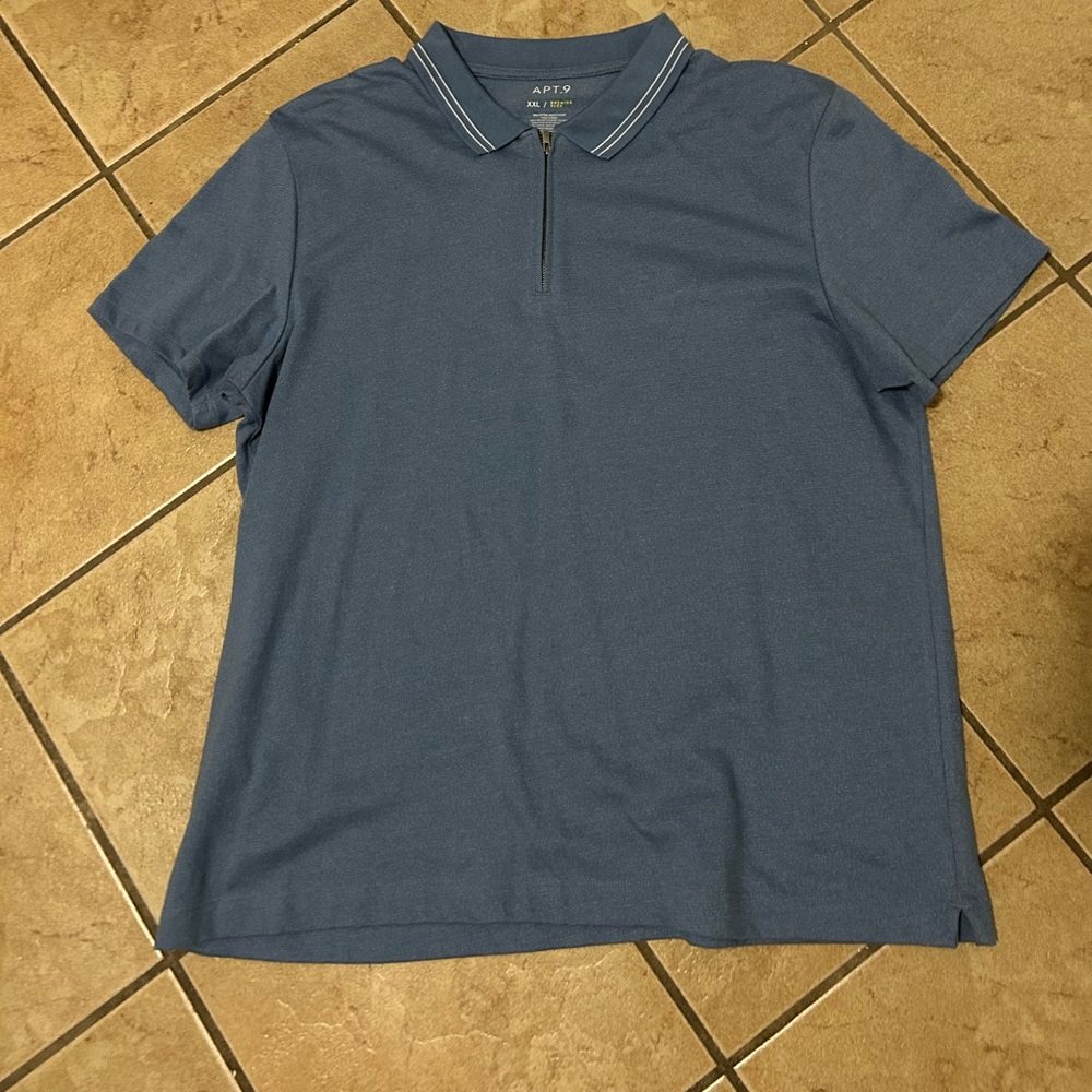 Apt. 9 Zip Polo